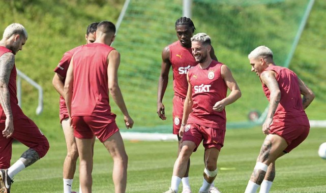 Galatasaray, yeni sezon hazırlıklarını sürdürdü