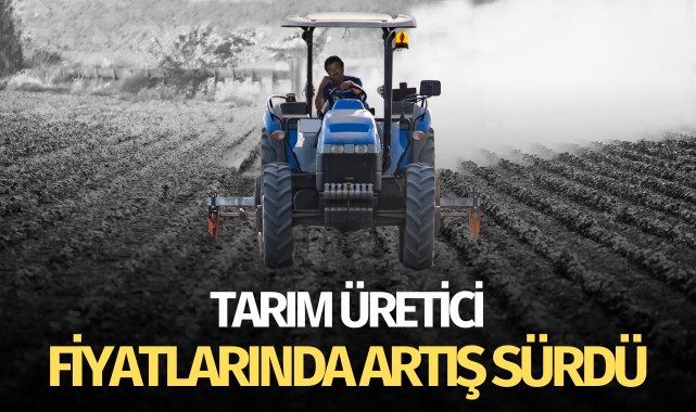 Tarım üretici fiyatlarında artış sürdü