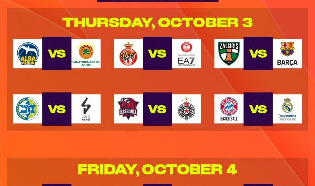 THY EuroLeague'de 2024-2025 sezonu fikstürü açıklandı