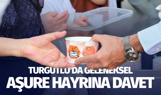 Turgutlu'da geleneksel aşure hayrına davet