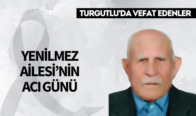Yenilmez Ailesi'nin Acı Günü