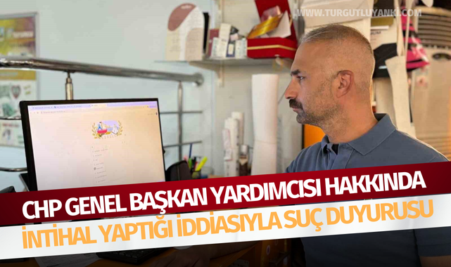 CHP Genel Başkan Yardımcısı hakkında intihal yaptığı iddiasıyla suç duyurusu