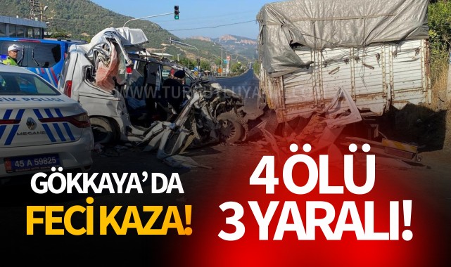 Gökkaya girişinde feci kaza!  4 ölü, 3 yaralı