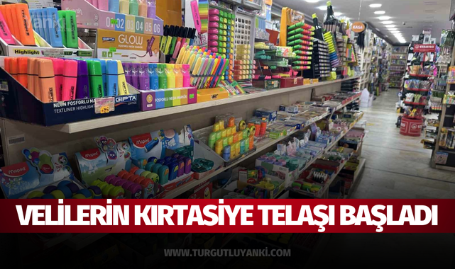 Velilerin kırtasiye telaşı başladı