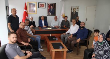AK Parti Uşak Milletvekili Güneş Kula'da temaslarda bulundu