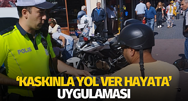 Manisa'da "Kaskınla yol ver hayata" uygulaması