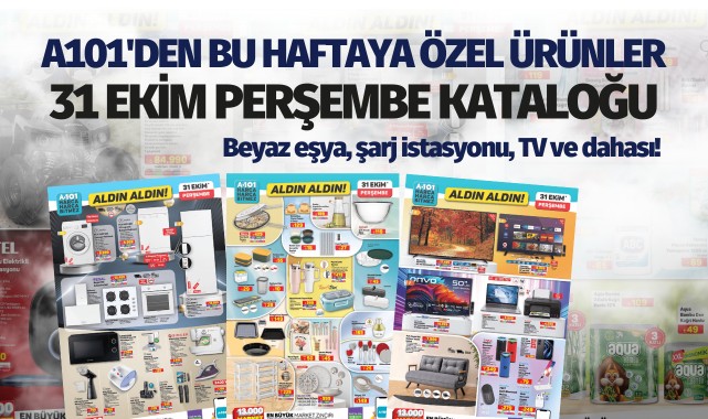 A101 marketten bu haftaya özel yeni ürünler!