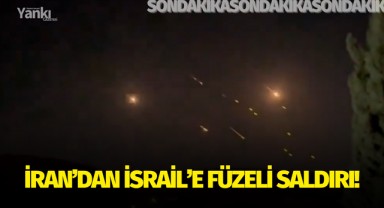 İran'dan İsrai'e saldırı!