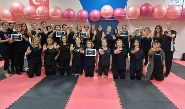 Manisa'da Gençlik Ve Spor Hizmetleri'nden kadın cinayetlerine tepki