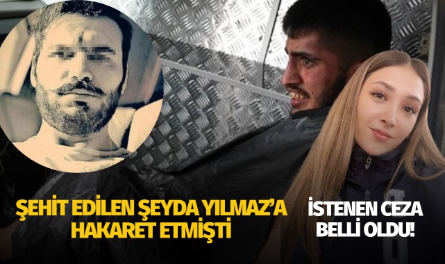 Şehit polis Şeyda Yılmaz'a hakaret etmişti: İstenilen ceza belli oldu!