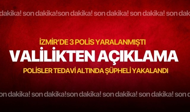 3 polisin yaralandığı saldırıyla ilgili valilikten açıklama