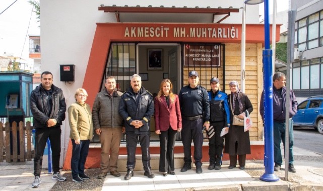 Emniyet Müdürü Aktaş'ın mahalle ziyaretleri hız kesmiyor