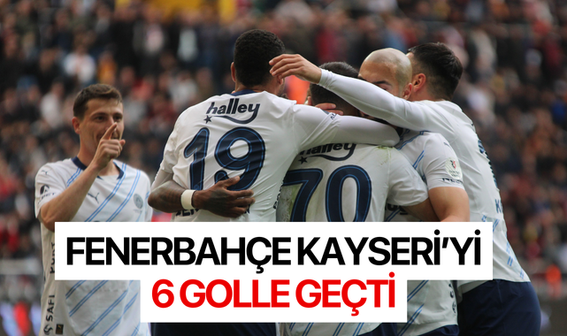 Fenerbahçe'den ligde üst üste 4. galibiyet