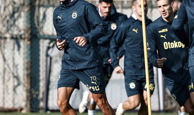 Fenerbahçe, Slavia Prag maçı hazırlıklarını sürdürdü