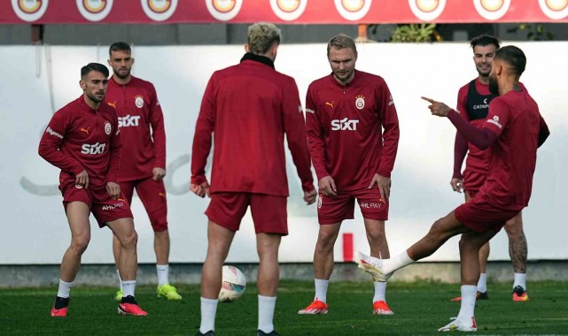 Galatasaray, Samsunspor maçı hazırlıklarını tamamladı