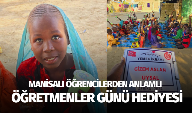 Manisalı öğrencilerden anlamlı Öğretmenler Günü hediyesi