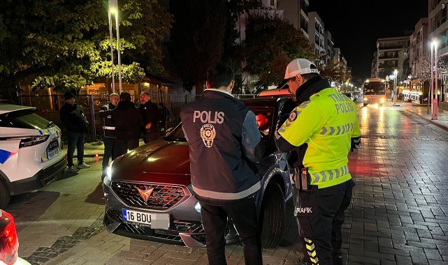 Turgutlu’da asayiş uygulaması: 8 yakalama, 13 araca 150 bin TL ceza!