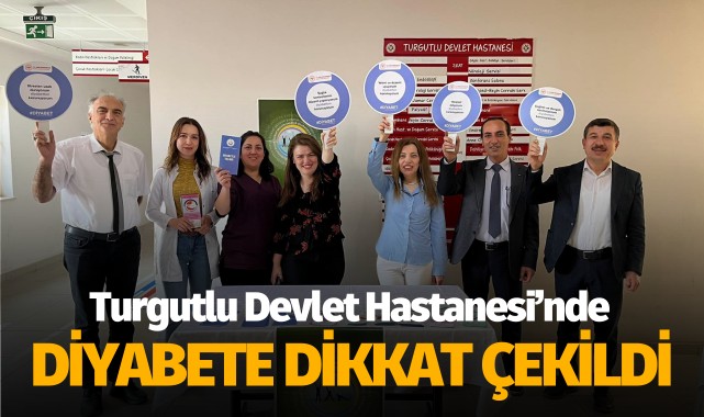 Turgutlu Devlet Hastanesi’nde diyabete dikkat çekildi