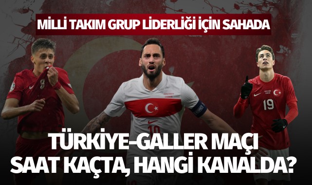 Türkiye-Galler maçı saat kaçta, hangi kanalda?