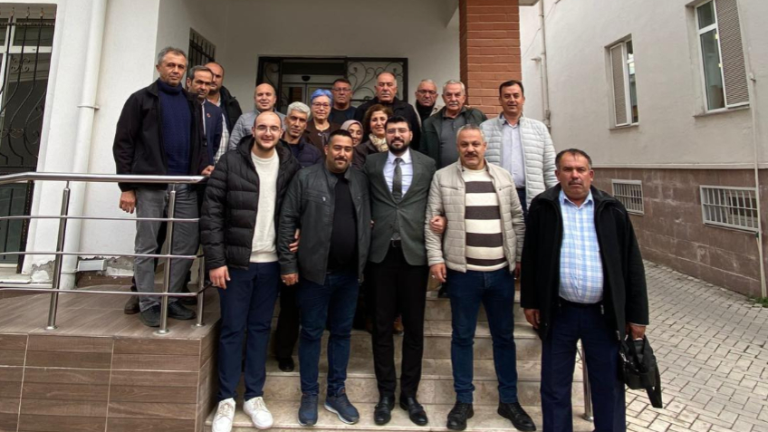 Muhtarlar Derneğinden Temizel’e hayırlı olsun ziyareti
