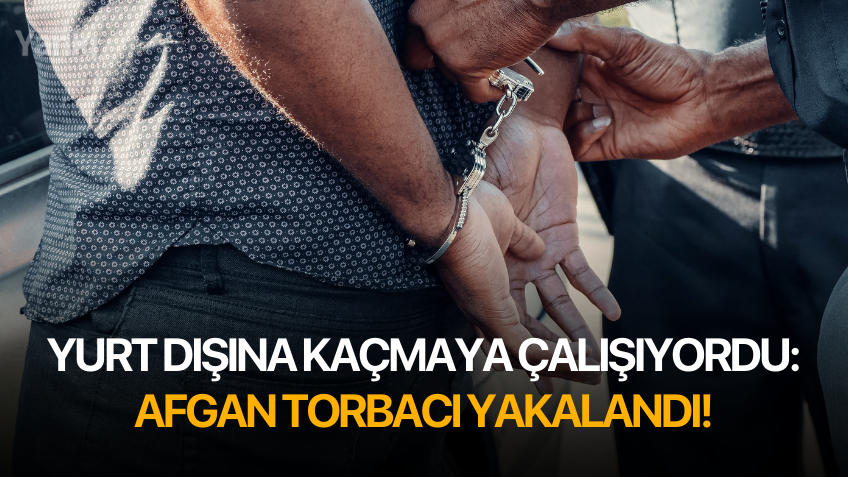 Yurt dışına kaçmaya çalışıyordu: Afgan torbacı jandarmaya yakalandı!