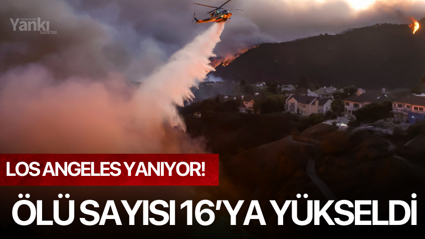 ABD’nin California eyaletindeki orman yangınlarında ölü sayısı 16’ya yükseldi