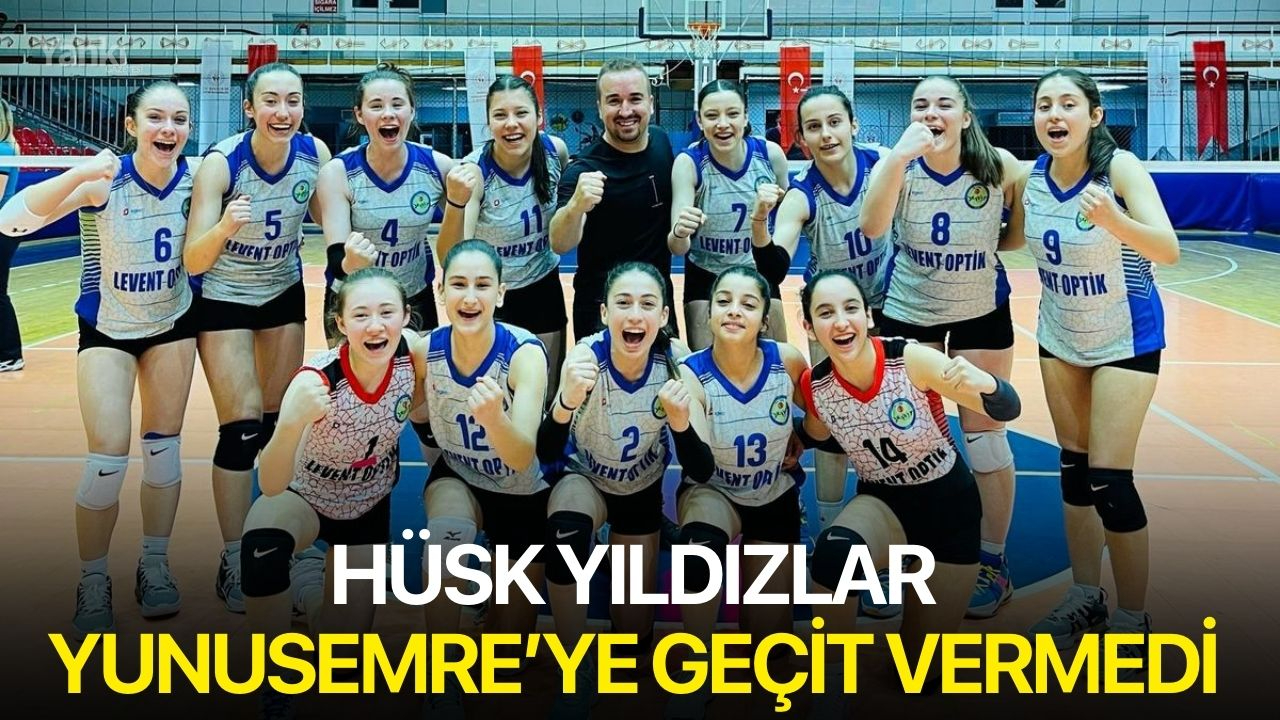 HÜSK YILDIZLAR YUNUSEMRE’YE GEÇİT VERMEDİ