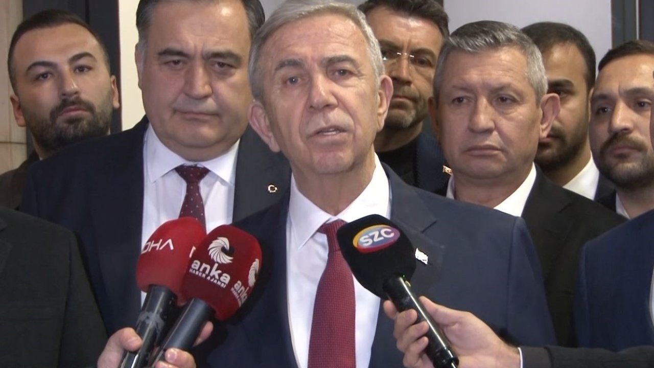 Ankara Büyükşehir Belediye Başkanı Mansur Yavaş: "Hakkımda herhangi bir soruşturma yok"