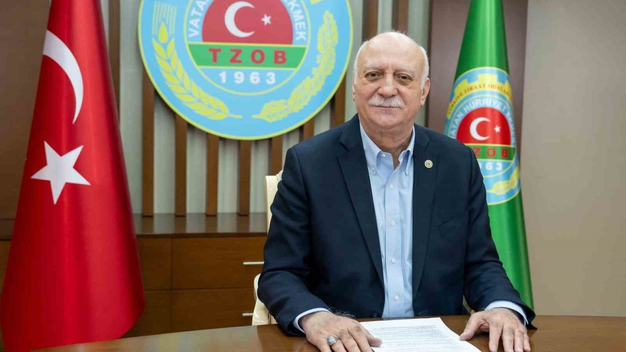 TZOB Başkanı Bayraktar: "2030 yılından sonra bitkisel üretimin sürdürülebilirliği konusunda sıkıntılar yaşayabiliriz"