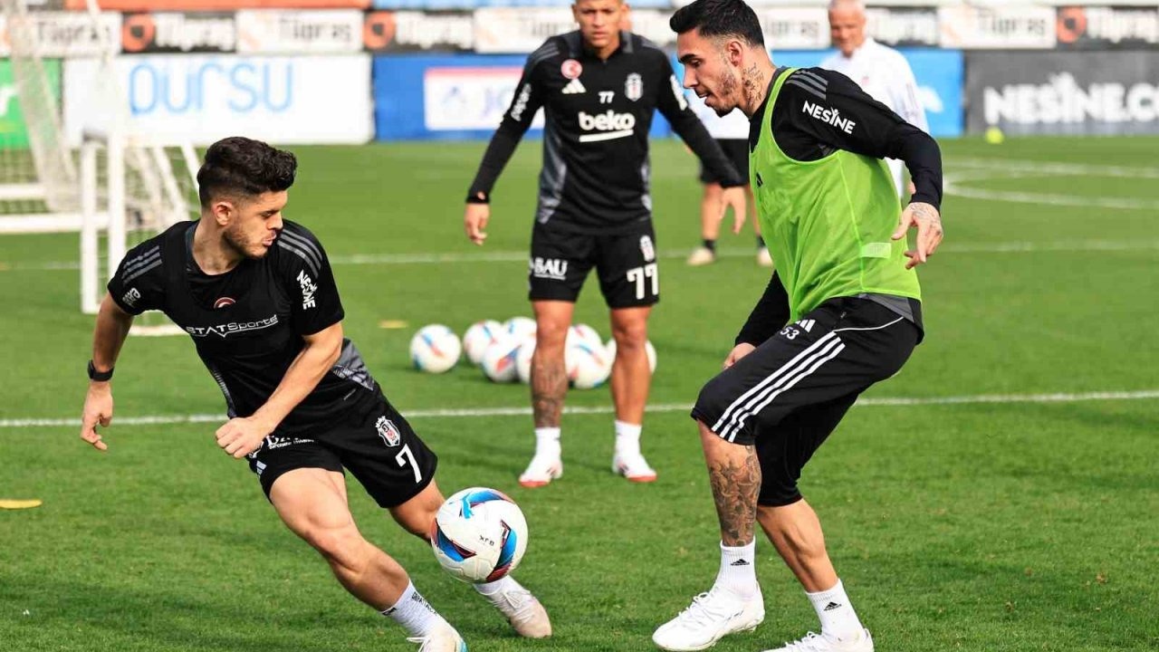 Beşiktaş’ta Galatasaray maçı hazırlıkları devam ediyor