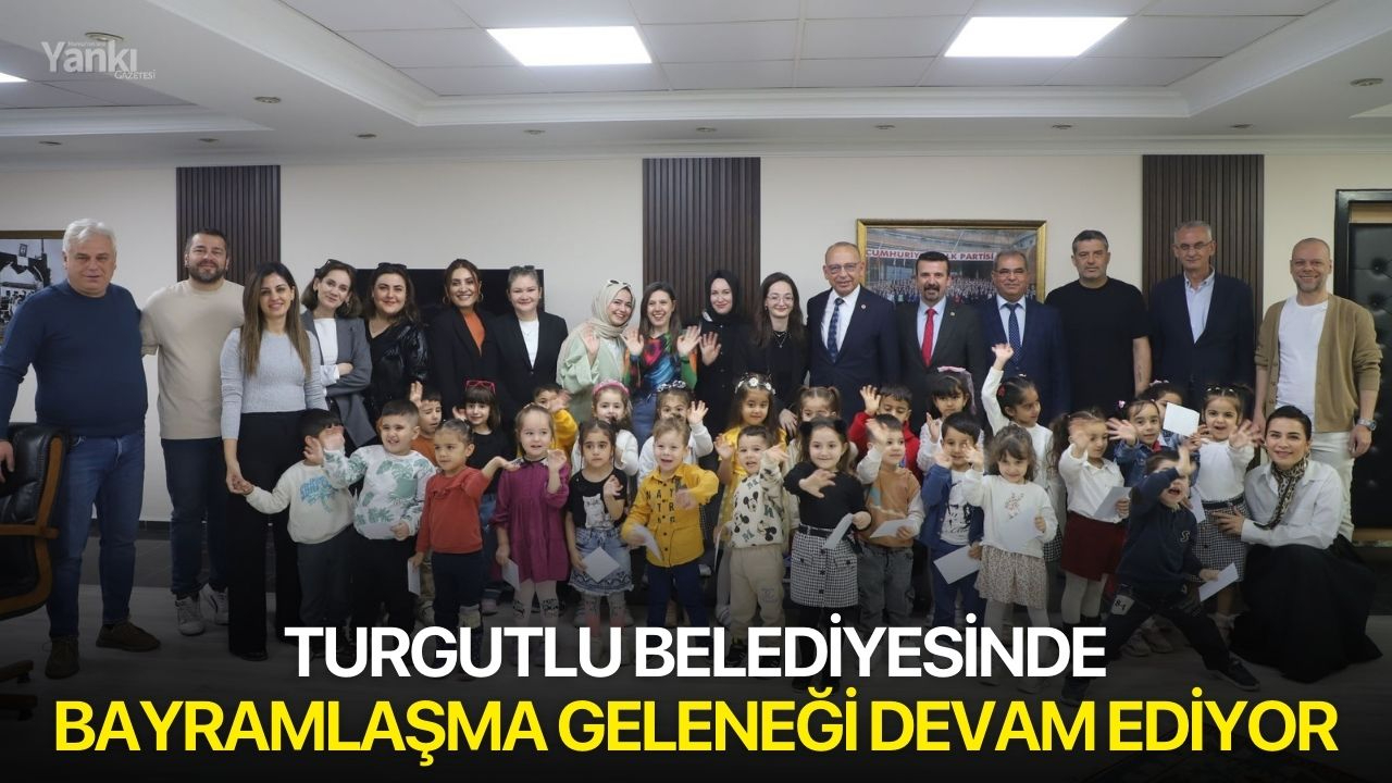 Turgutlu Belediyesinde Bayramlaşma Geleneği Devam Ediyor