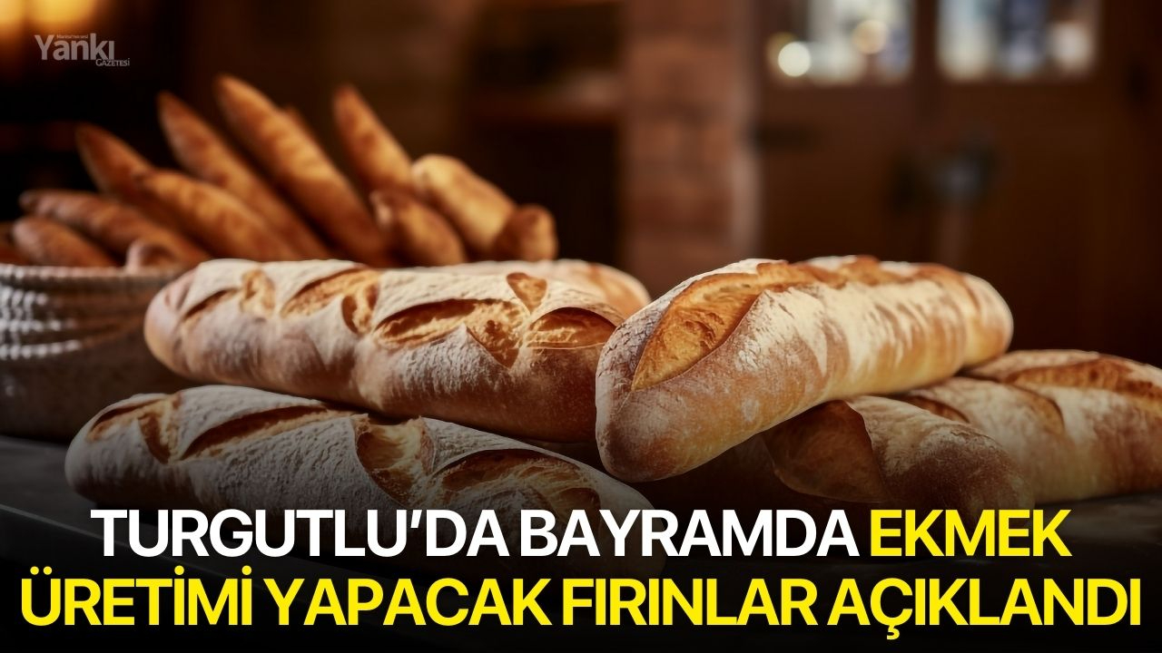 Turgutlu’da Bayramda Ekmek Üretimi Yapacak Fırınlar Açıklandı