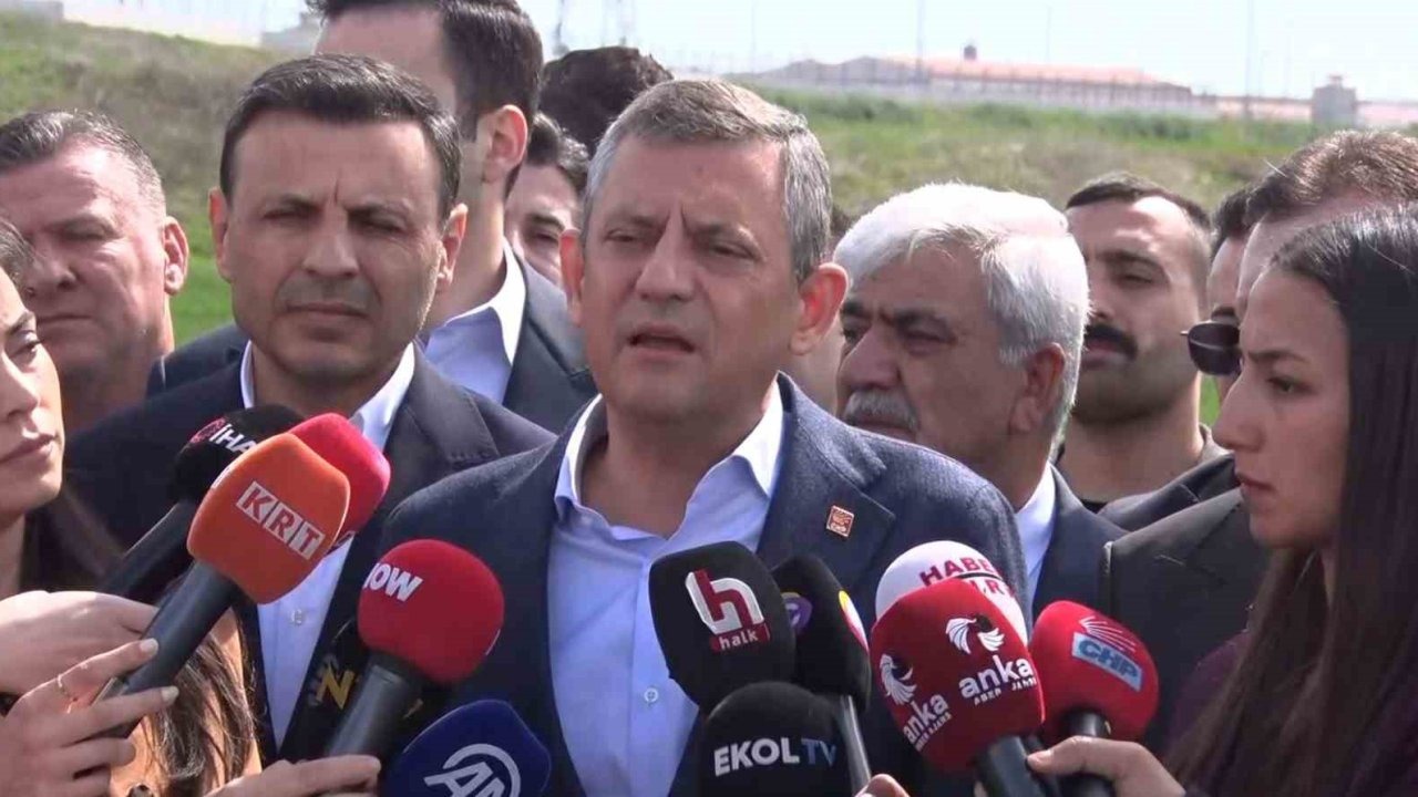 CHP Genel Başkanı Özel’den Marmara Cezaevi’ne bayram ziyareti