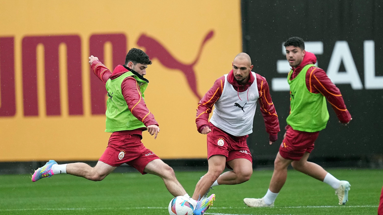 Galatasaray, Samsunspor maçı hazırlıklarını sürdürdü