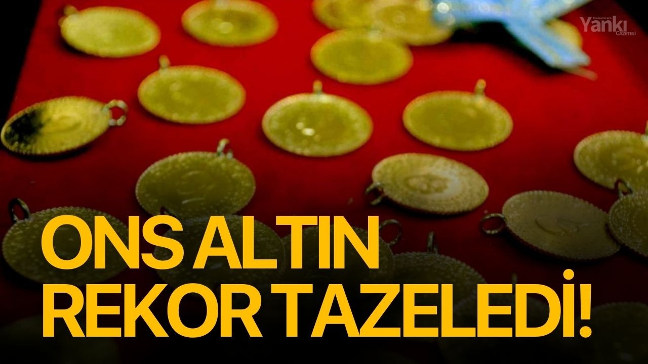 Ons altın rekor tazeledi!