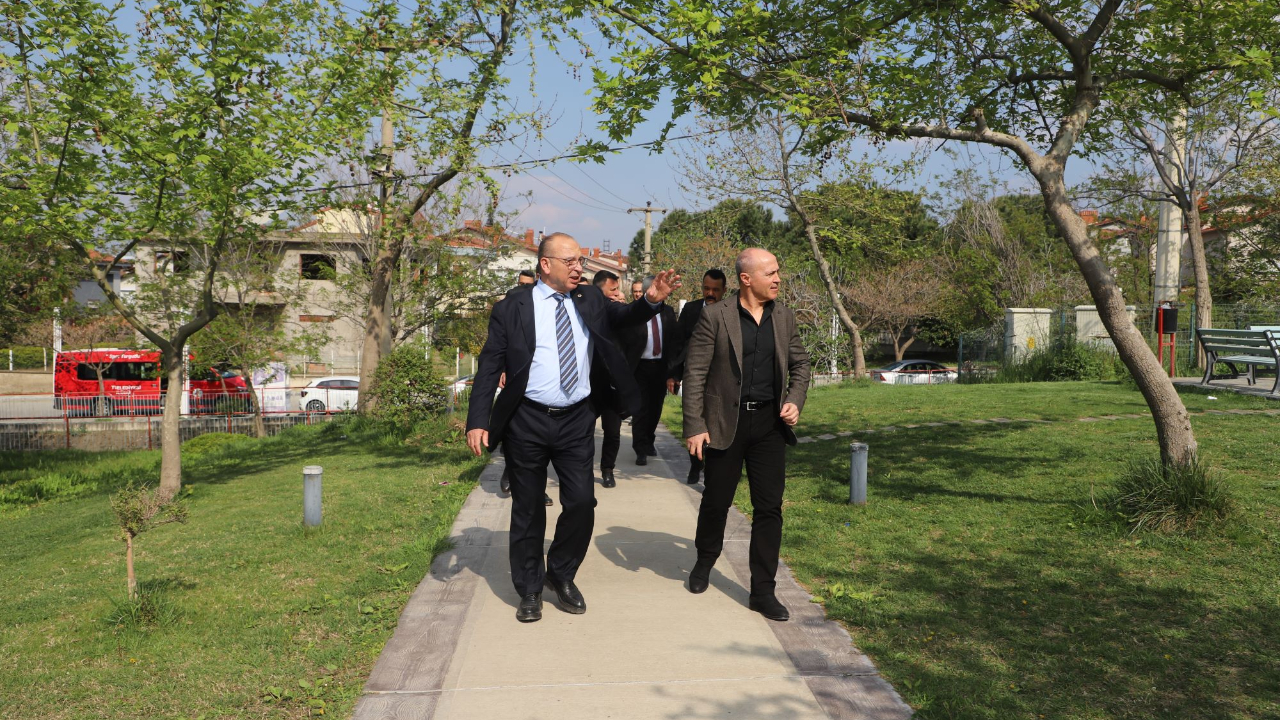 Başkan Akın ve Büyükşehir Yetkilileri Projeleri İnceledi