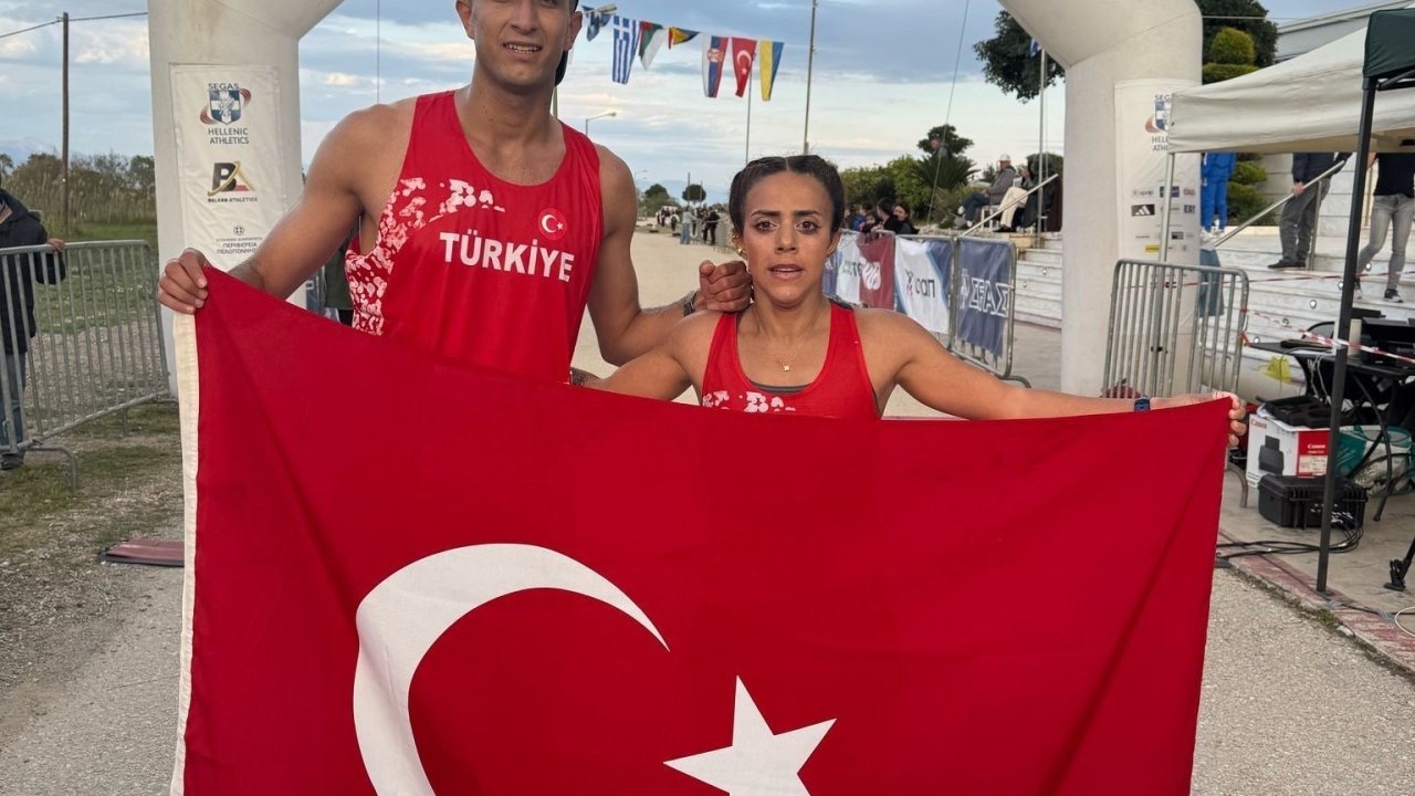 Atletizm Yürüyüş Milli Takımı, Balkan Şampiyonası’nda ikinci oldu