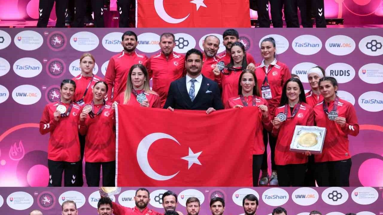 Türkiye, Avrupa Şampiyonası’nı 14 madalya ile tamamladı