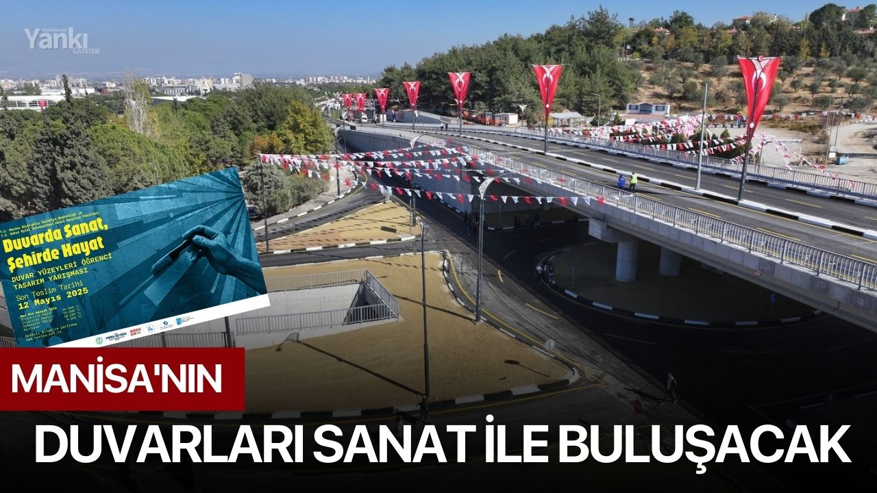 Manisa'nın Duvarları Sanat İle Buluşacak