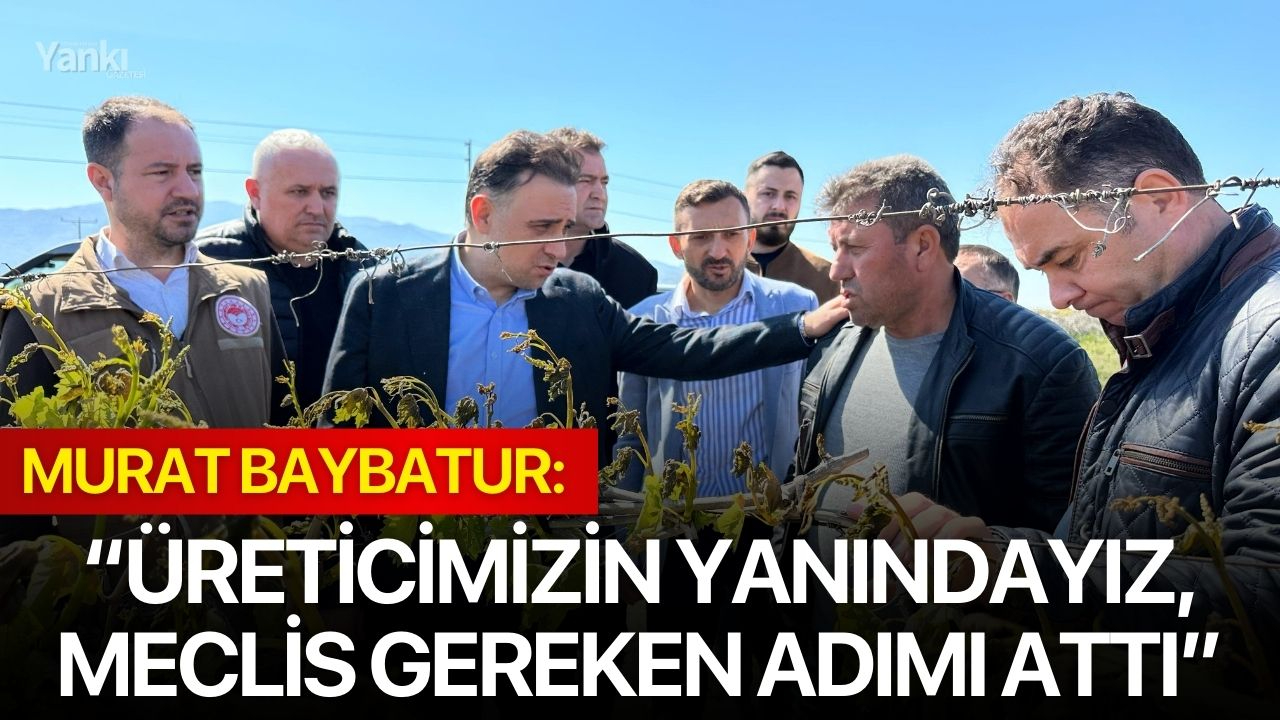 Baybatur: “Üreticimizin Yanındayız, Meclis Gereken Adımı Attı”