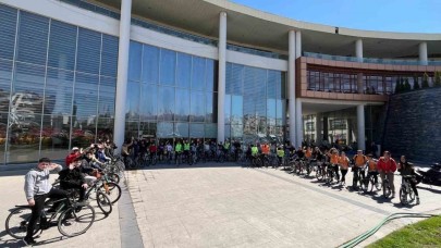 Manisa’da kalp sağlığı için pedal çevirdiler