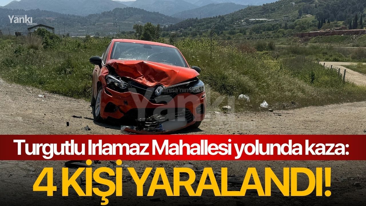 Irlamaz Yolunda kafa kafaya çarpıştılar: 1’i çocuk 4 yaralı