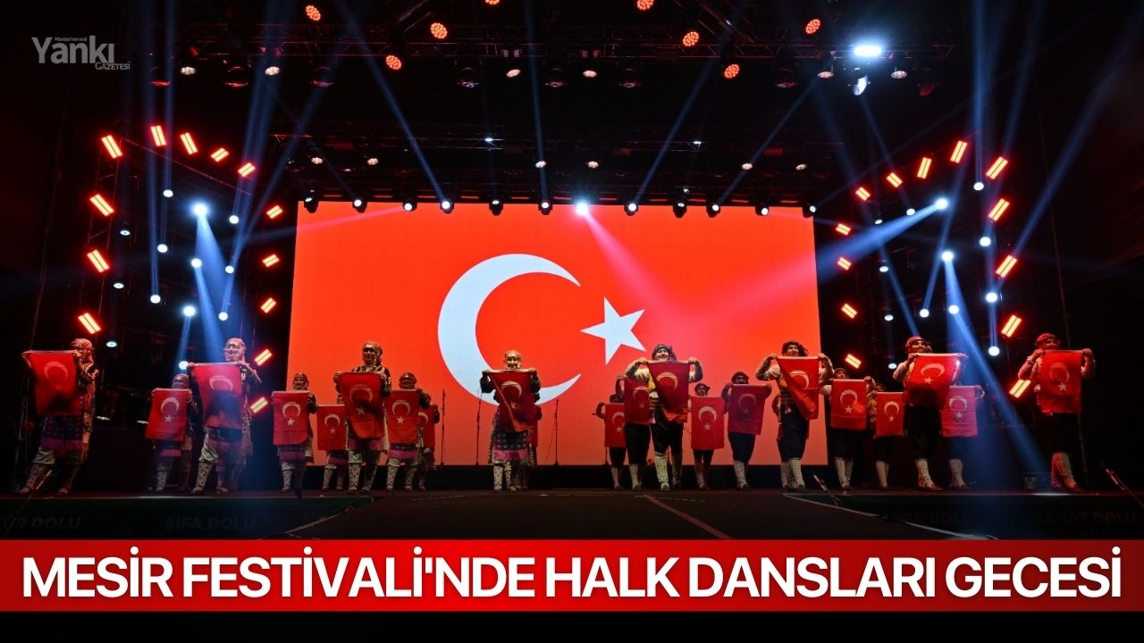 Mesir Festivali'nde Halk Dansları gecesi