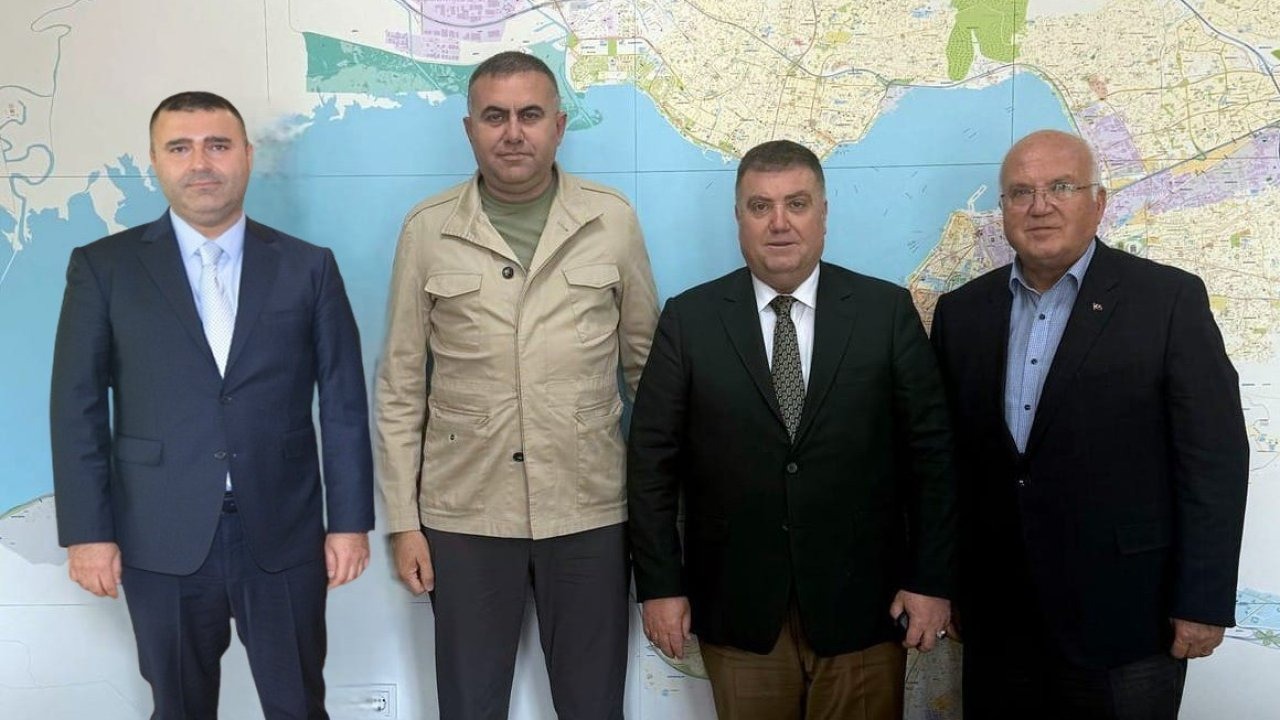 Taksicilerden Emniyet’e teşekkür ziyareti