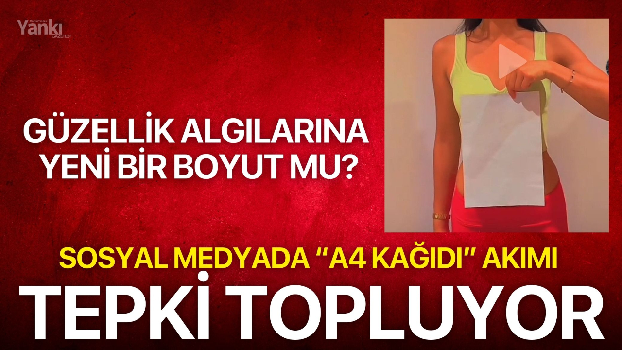 Sosyal Medyada “A4 Kağıdı” Akımı Tepki Topluyor
