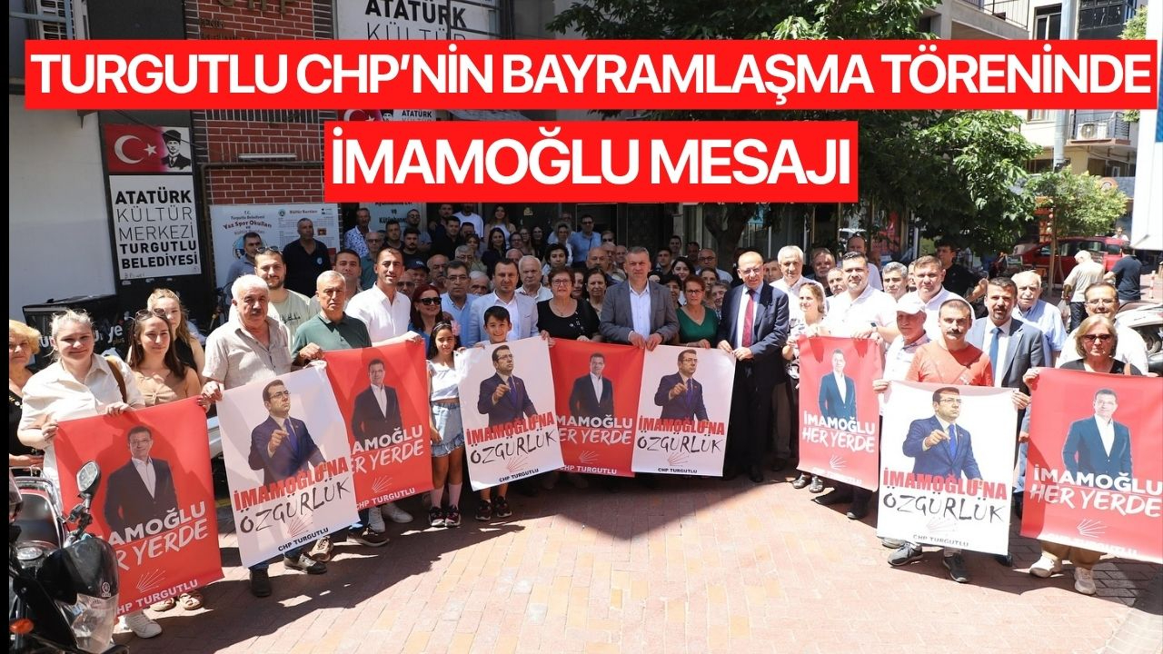 CHP'nin Bayramlaşma töreninde ‘’İmamoğlu’ mesajı