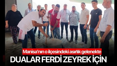 Asırlık gelenekte Ferdi Zeyrek için dualar edildi