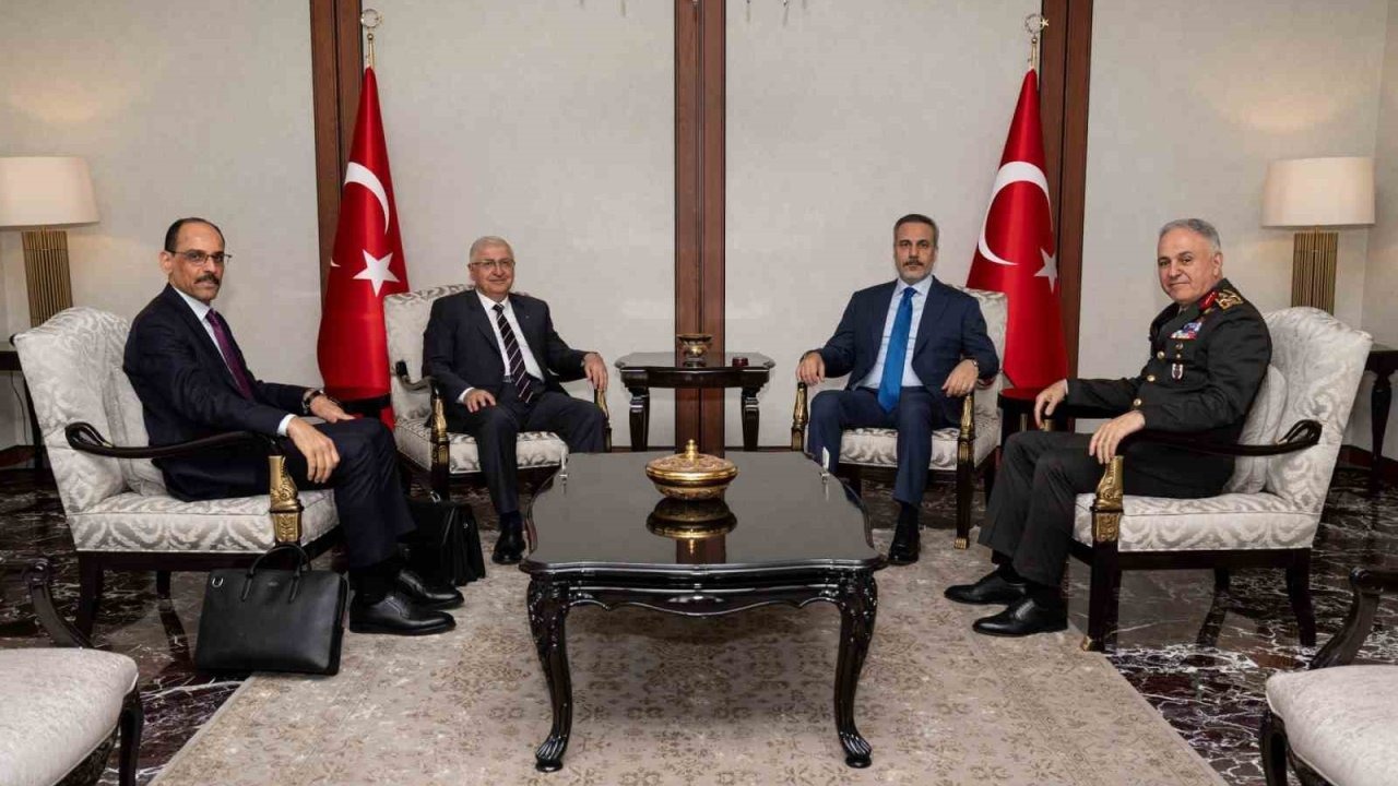 Fidan, Güler, Gürak ve Kalın Dışişleri Bakanlığı’nda bir araya geldi