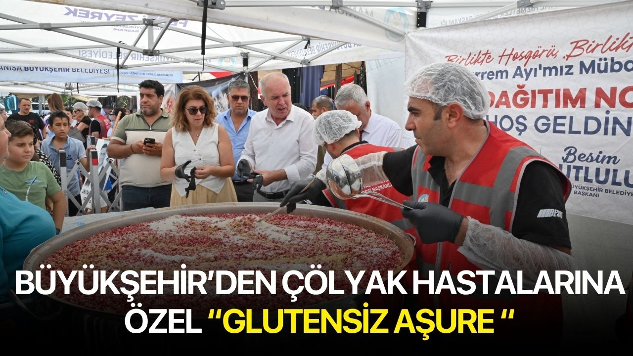 Büyükşehir’den Çölyak Hastalarına Özel “Glutensiz Aşure“