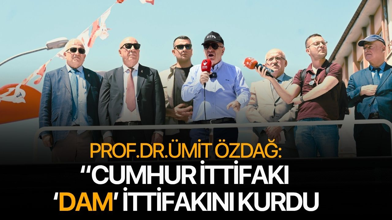 Özdağ: Cumhur İttifakı 'DAM' ittifakını kurdu